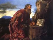 SAVOLDO, Giovanni Girolamo Saint Jerome oil painting